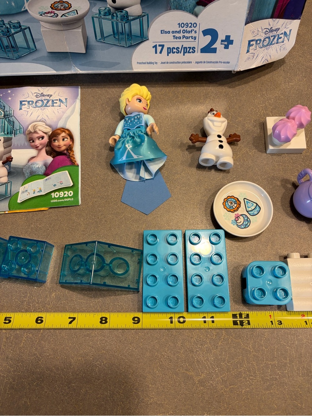 LEGO DUPLO: Elsa and Olaf's Tea Party (10920) Used With Creases In Box - Picture 5 of 10